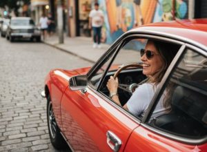 Modernidade incorporada em carro antigo